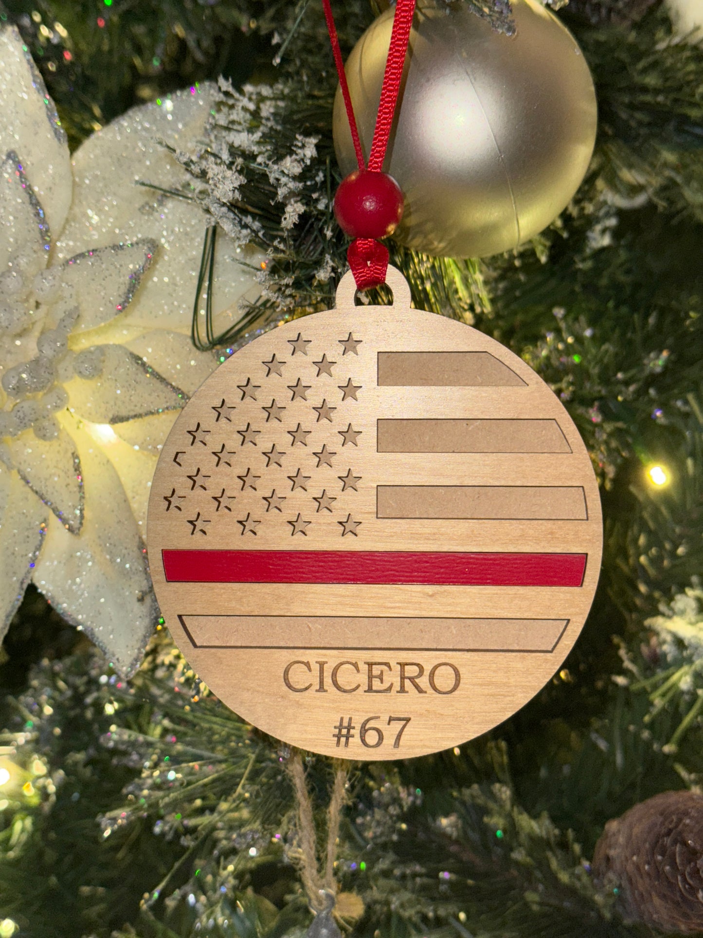 Redline ornament