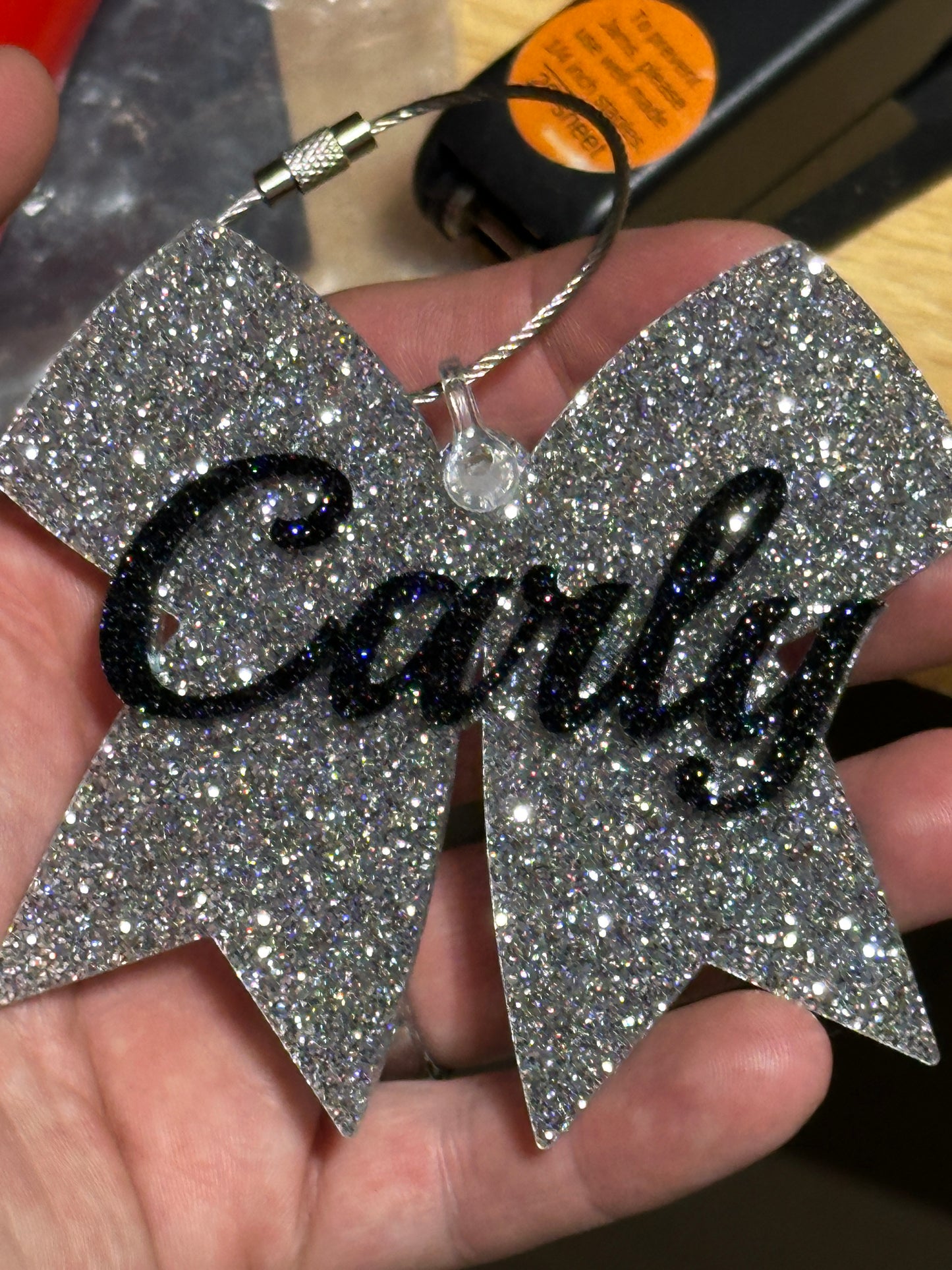 Bow Acrylic Tags