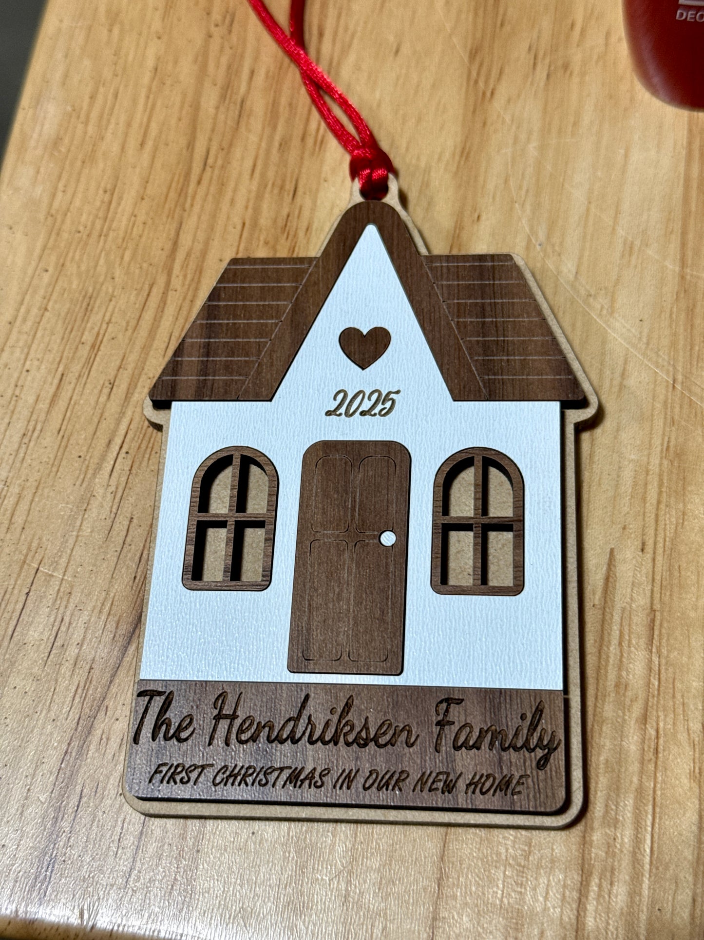 New Home 2025 Ornament