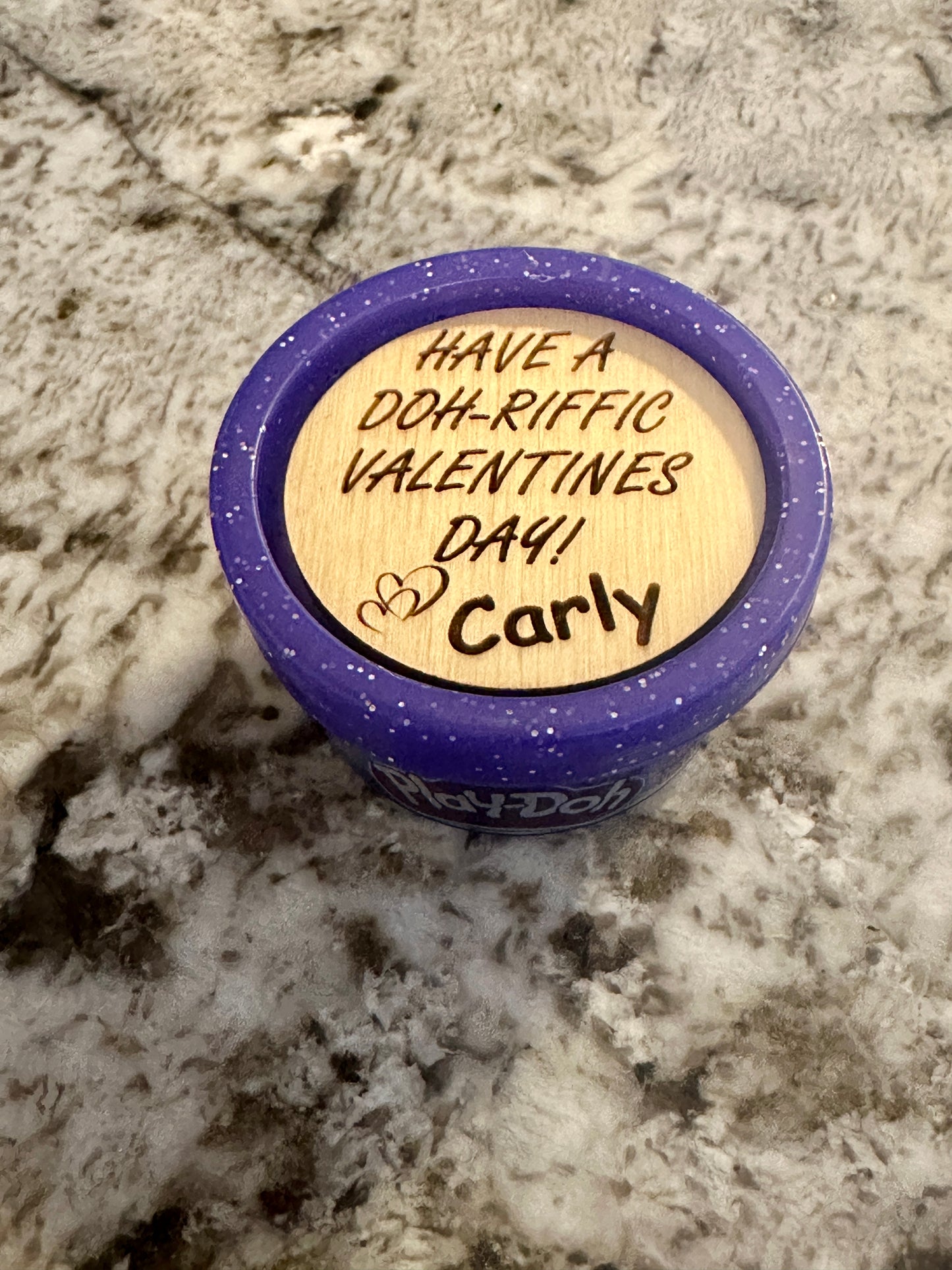 Valentine Playdoh W/ Cap