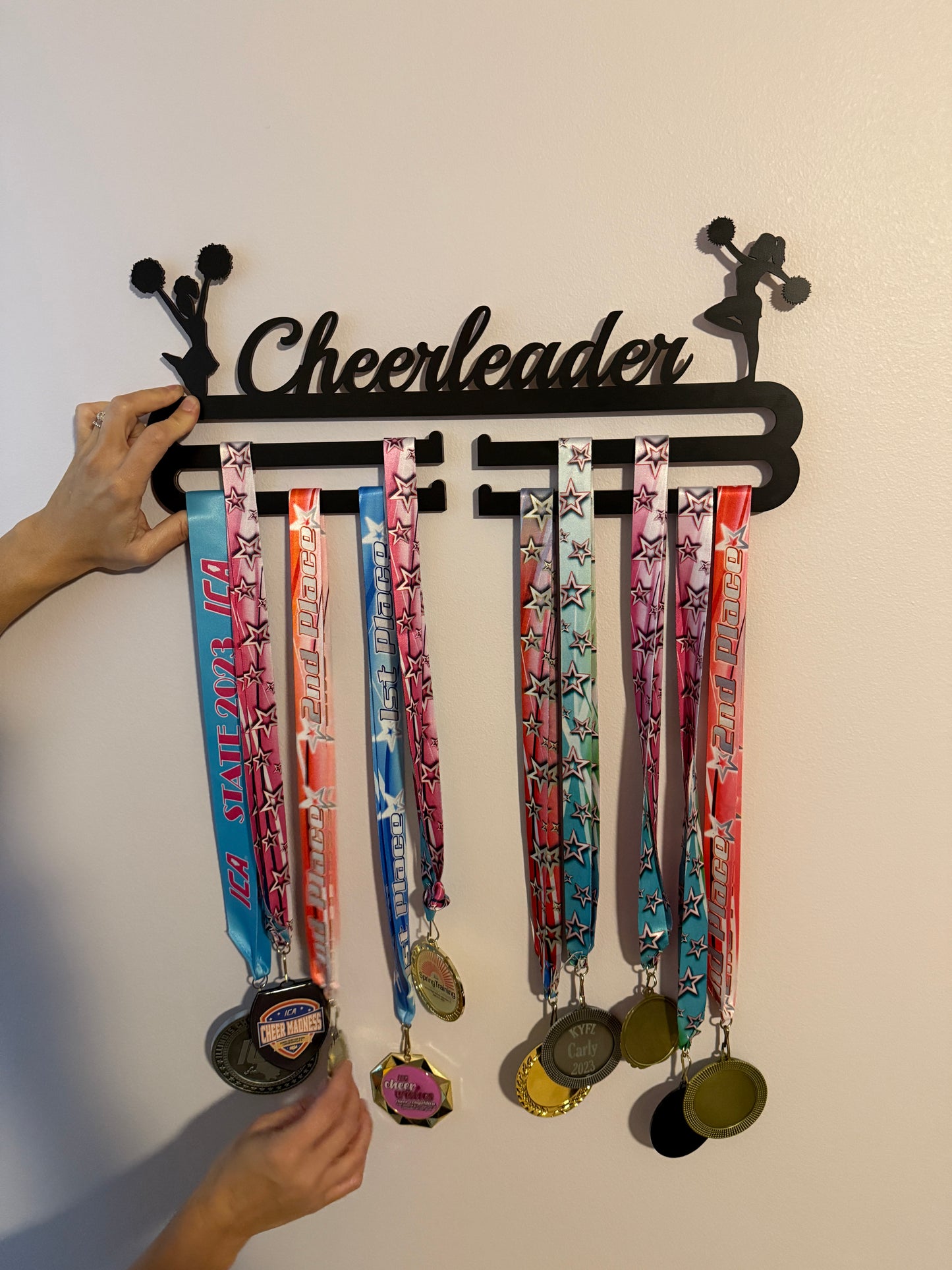 Cheerleader Medal Holder