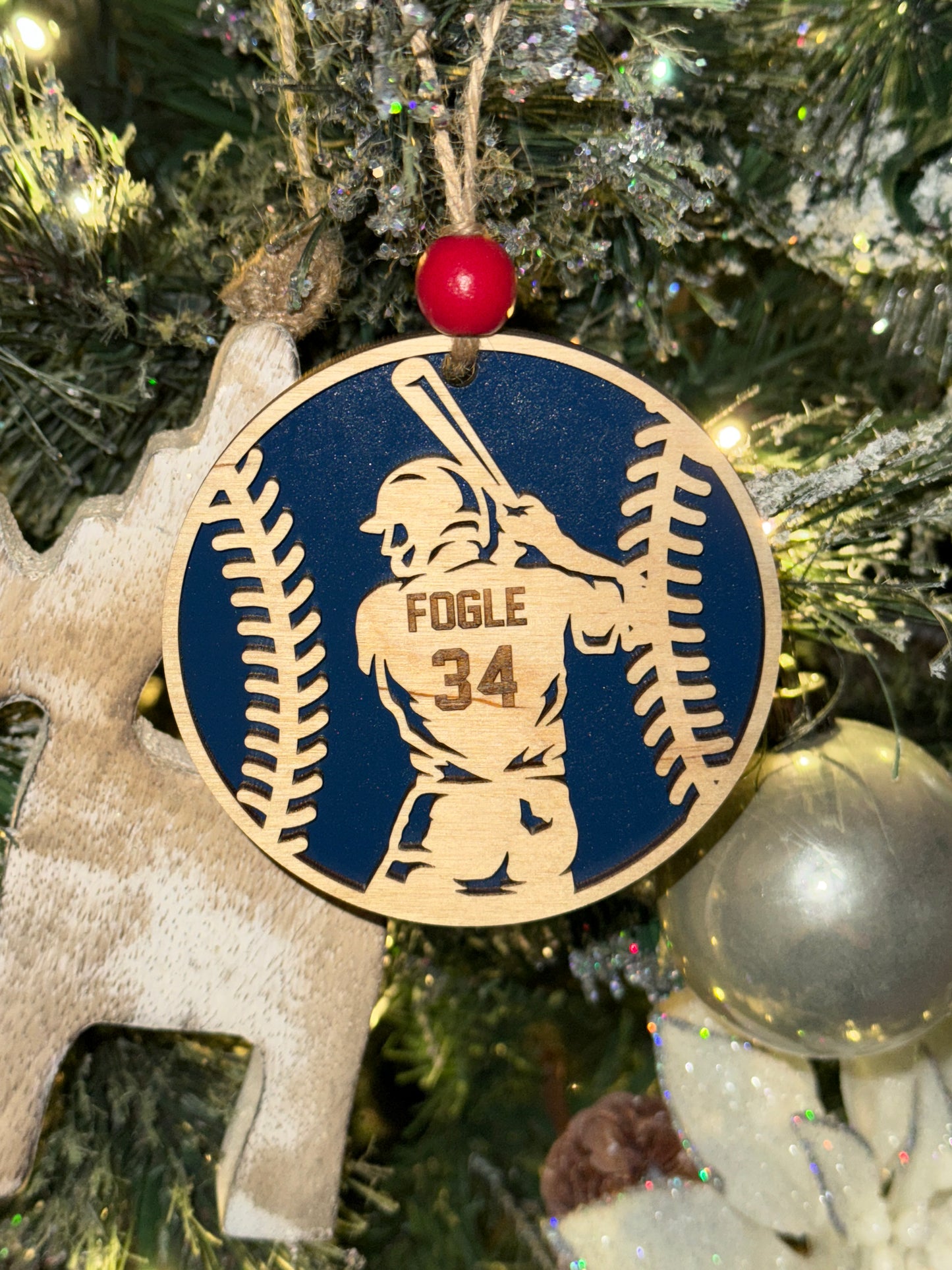 Baseball ornament