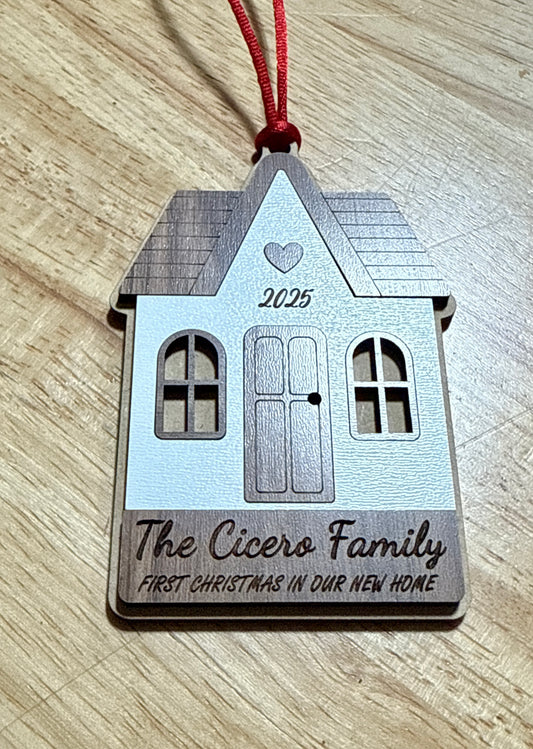New Home 2025 Ornament