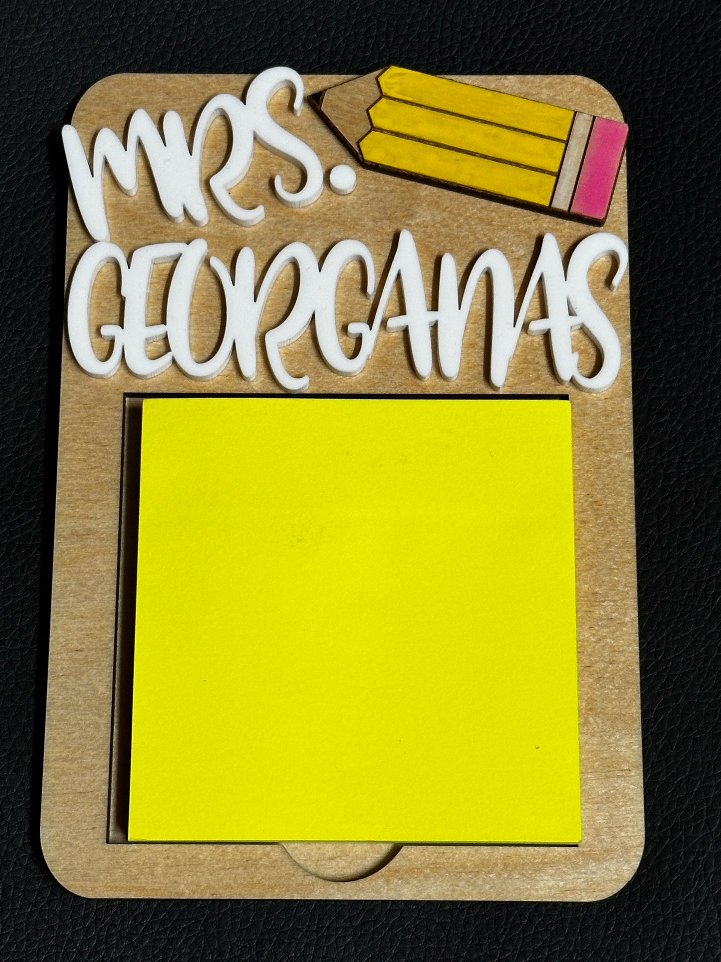 Post It note holders W/Pencil