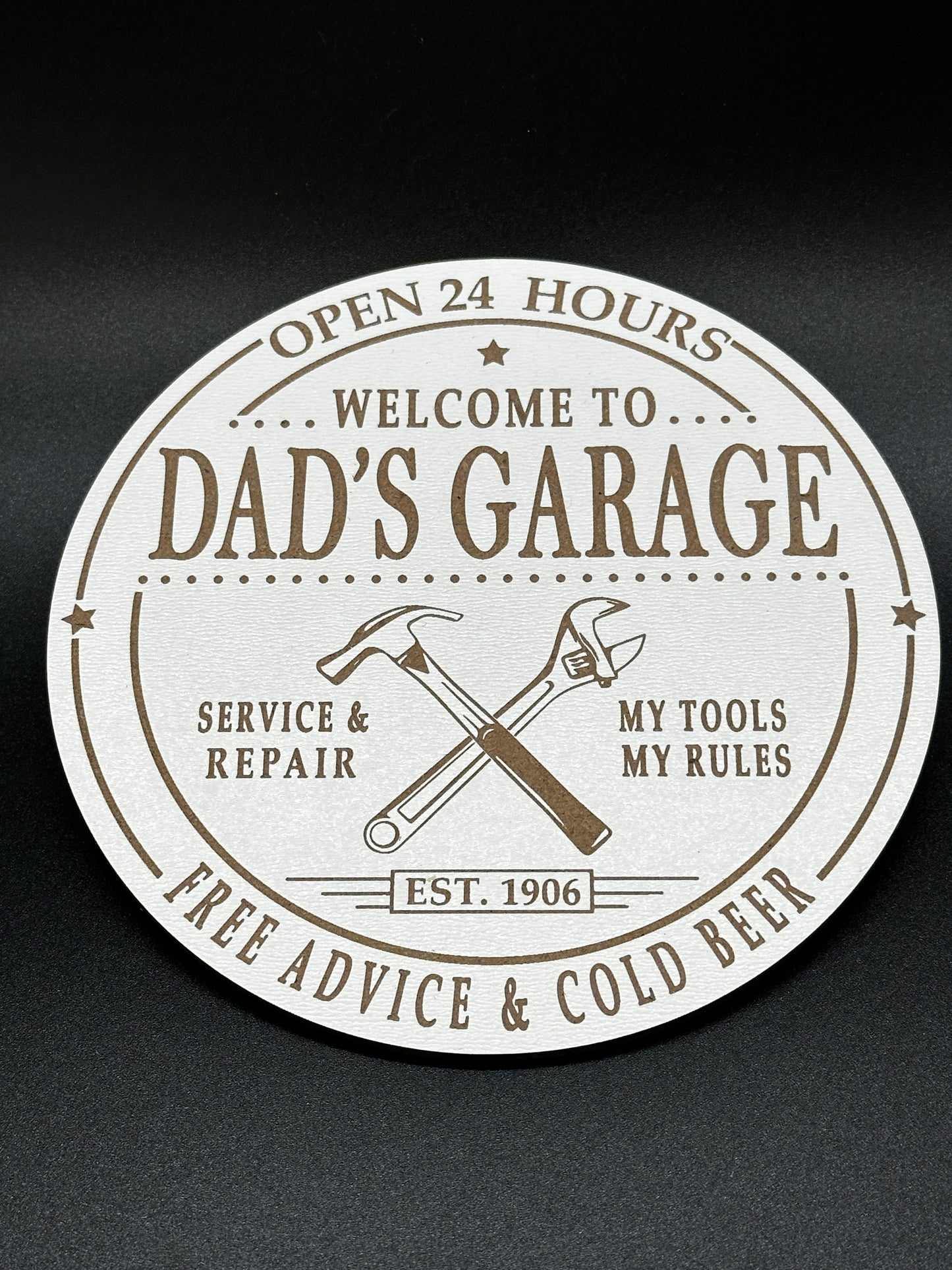 Dads Garage Sign