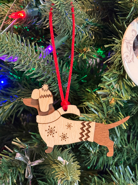 Wiener Dog Ornament
