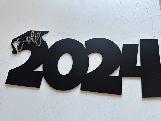 2024 Graduation guest book sign